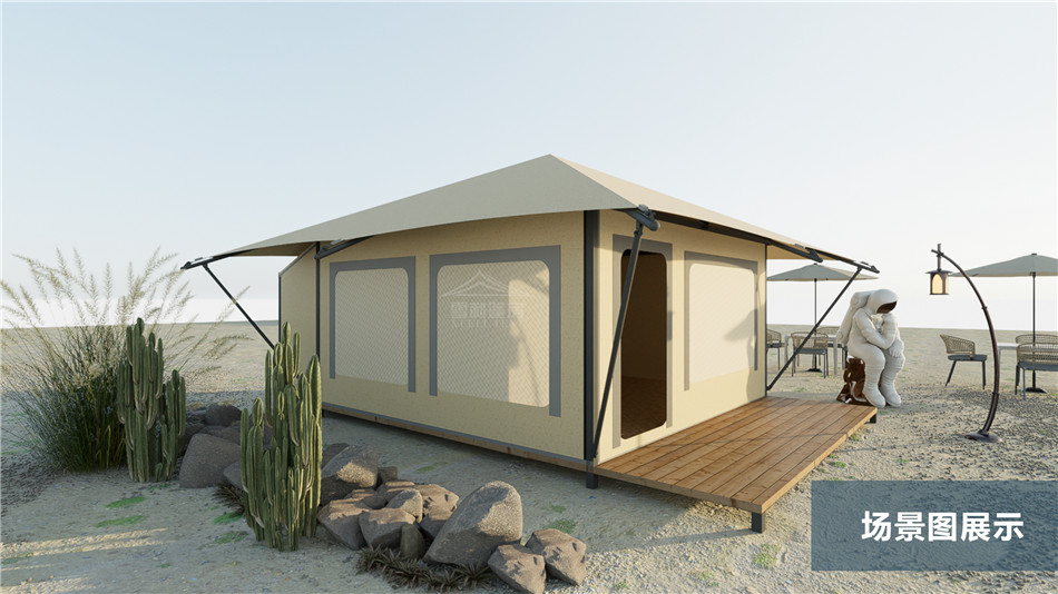 隐于林间的移动行宫｜武隆多边形酒店帐篷重塑荒野栖居美学