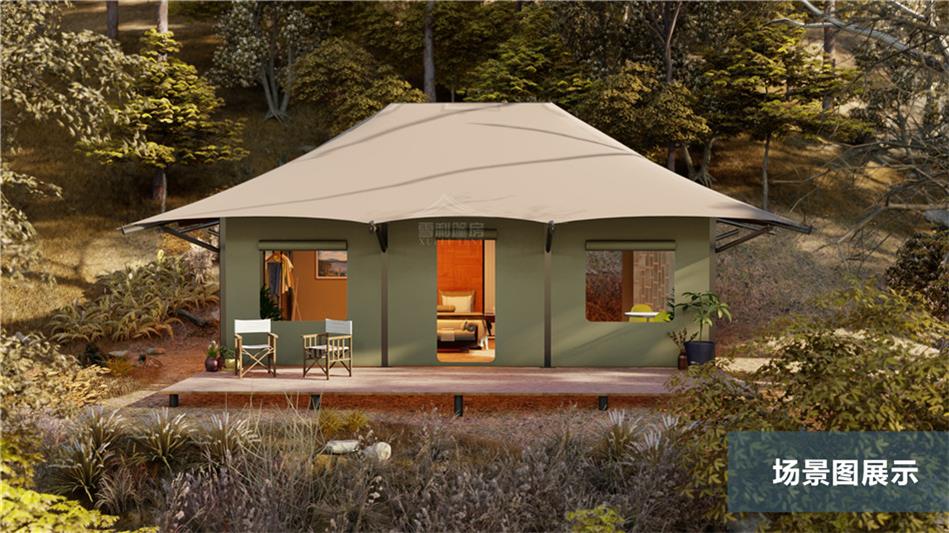 游牧文明遇见现代设计：解码武隆多边形酒店帐篷的建筑哲学